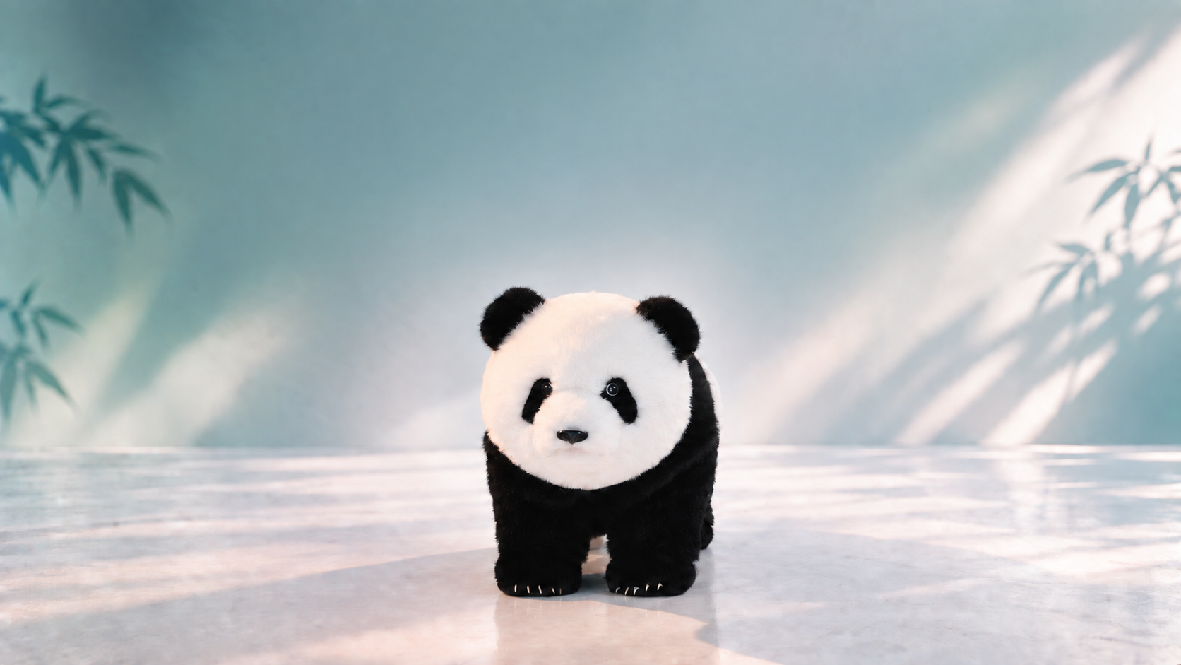 成都智伴熊猫 Zpanda 四足熊猫陪伴机器人